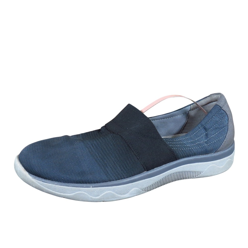 Clarks Mckella Brynn Womens Slip On Shoe Size 9 Walking Black Textile
